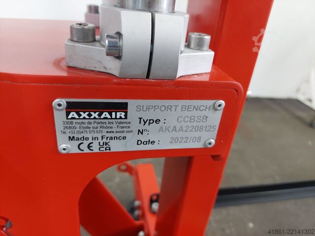 Máquina biseladora orbital de tubos AXXAIR GA 172
