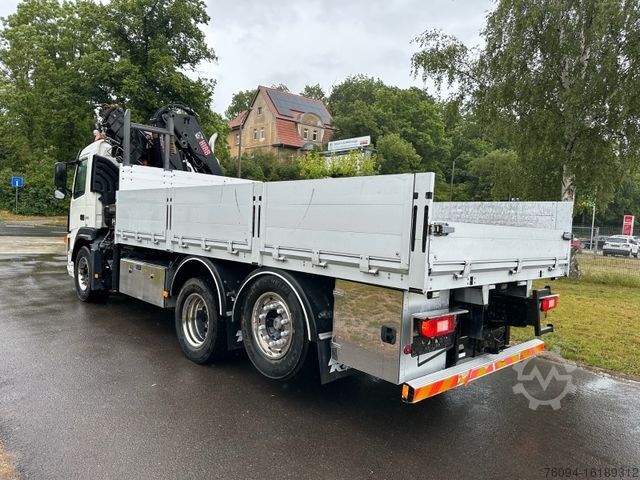 Kamion me platformë VOLVO FM 6x2 Pritsche KRAN 21m WINDE FUNK lift/lenk