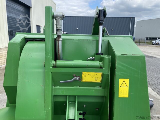 2008 John Deere MCS 580 H, volquete alto, caja recolectora + aspiración John Deere MCS 580 H, Hoogkieper, Opvangbak + afzuiging