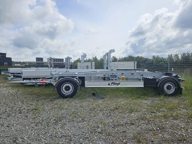 Trailer for Roll-Off Containers Fliegl ZPS 180 AS Maxi für Abrollcontainer