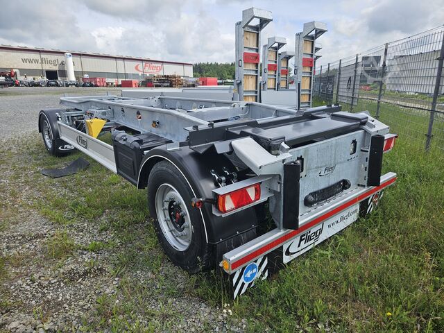 Trailer for Roll-Off Containers Fliegl ZPS 180 AS Maxi für Abrollcontainer