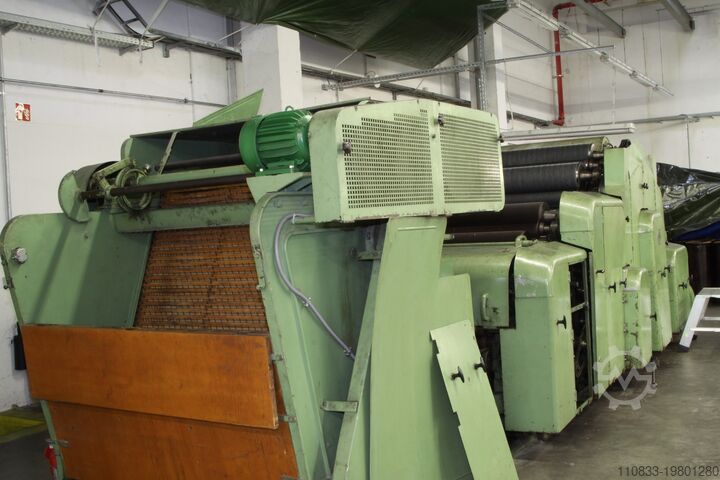 Cellulosekardemaskine Spinnereimaschinenbau Karl-Marx-Stadt TEXTIMA 1416 (303)