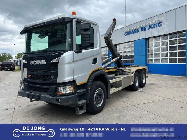System med krogarm Scania G450 NGS XT / 6x4 / Hookarm 20T / Hub Reduction