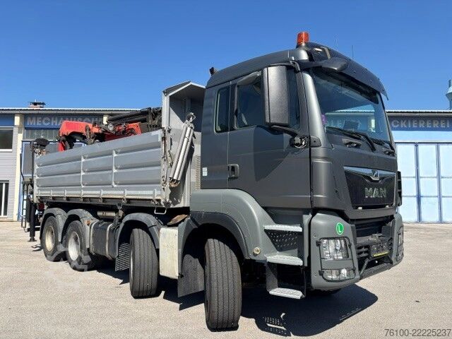 Tristrani prekucnik MAN TGS 35.500 Kipper Heckkran abn. PK 22002