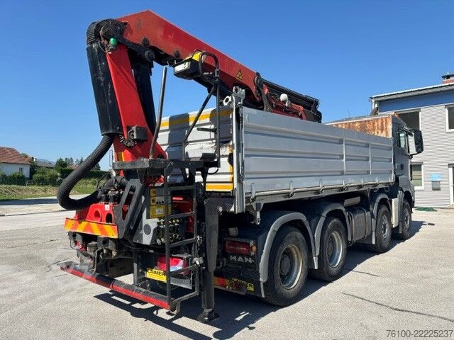 Tristrani prekucnik MAN TGS 35.500 Kipper Heckkran abn. PK 22002