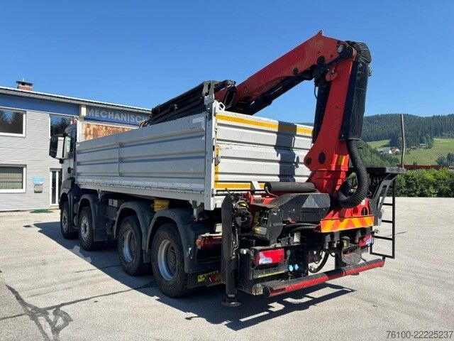 Tristrani prekucnik MAN TGS 35.500 Kipper Heckkran abn. PK 22002