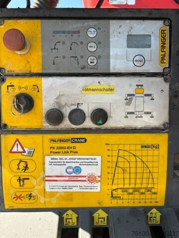 Tristrani prekucnik MAN TGS 35.500 Kipper Heckkran abn. PK 22002