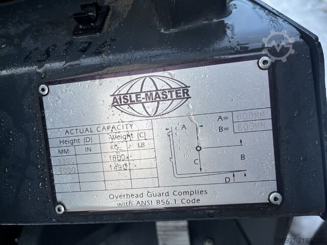 Elektro 4 Rad-Stapler Aisle-Master 20WE