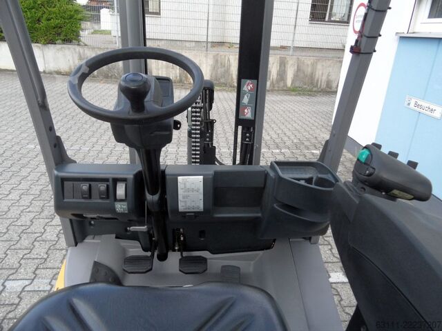 LPG krautuvai Jungheinrich TFG 316 - weiße Reifen - Freihub