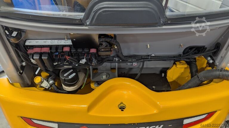 Sähkökäyttöinen 3 -pyöräinen trukki Jungheinrich EFG 213 LiIon Batterie