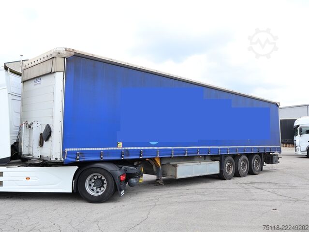 Open semitrailer with tarp SCHMITZ centina francese