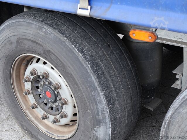 Open semitrailer with tarp SCHMITZ centina francese