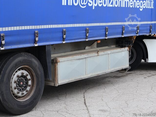 Open semitrailer with tarp SCHMITZ centina francese