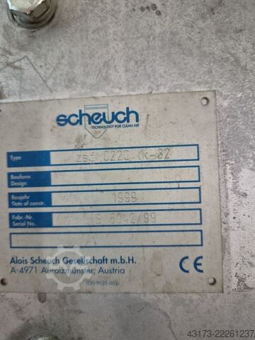 مرشح كهربائي Scheuch Elektrofilter Scheuch zsg 0220 tk-32