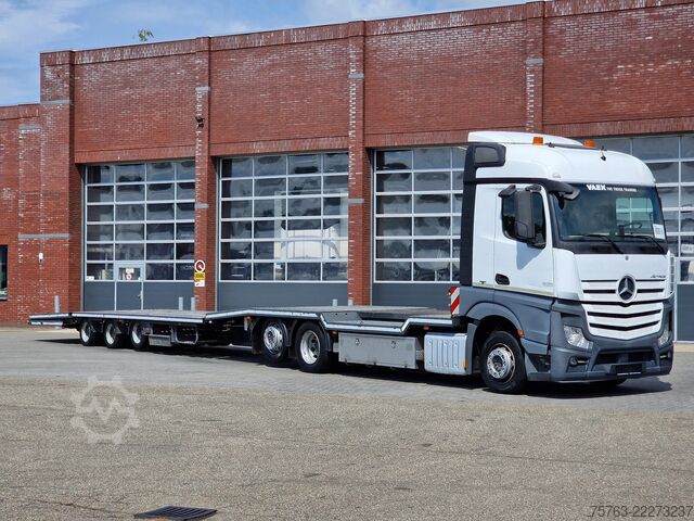 Furgone trasportatore di auto Mercedes-Benz Actros 2542 6x2 Machine transporter - Retarder ...