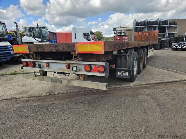 Plakanā platforma PACTON TXD 340| HEAVY DUTY TRAILER | BPW DRUM