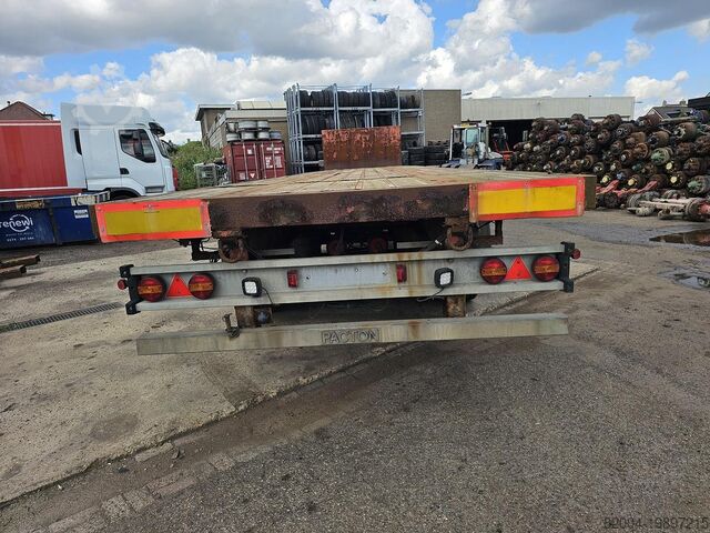 Plakanā platforma PACTON TXD 340| HEAVY DUTY TRAILER | BPW DRUM