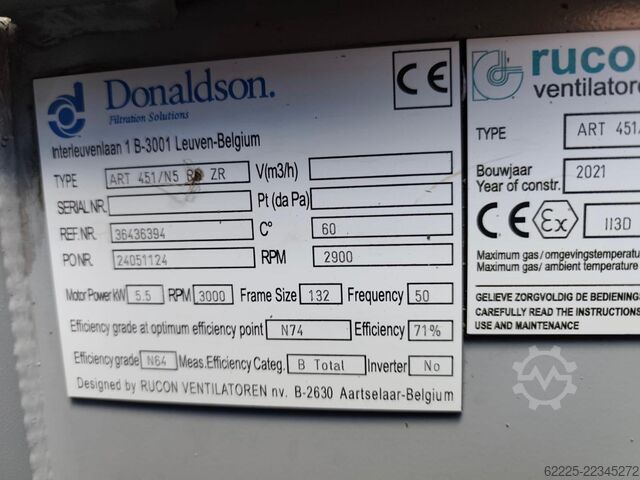  Donaldson Torit DFPRO 6 SPRK-R