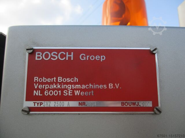 Вертикальная машина для заполнения и запечатывания форм Bosch SVZ 2500 A  (2733)
