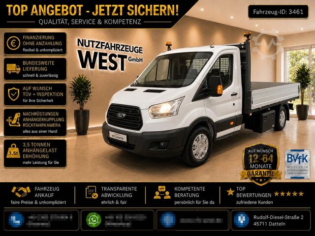 Furgoneta pick-up FORD Transit Maxi Pritsche 3600mm*L3 *Klima*AHK*
