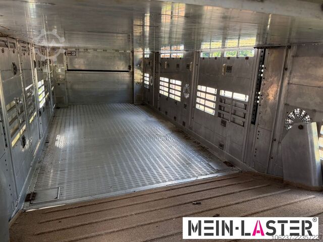 Poluprikolica za transport stoke Finkl 3 + 4 Stock/ Hubdach / Rampe / Tränke/Funk