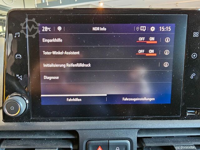 Panelinis furgonas OPEL Combo-e Cargo XL 50-kWh Regalsystem Navi Kamera
