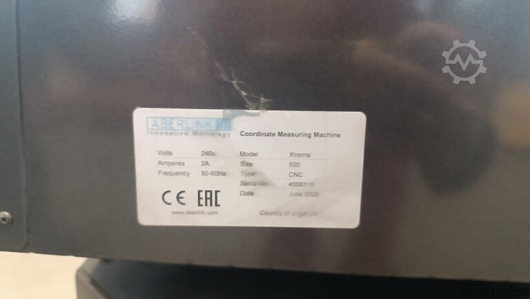 Máquina de medição por coordenadas ABERLINK CMM Xtreme 500