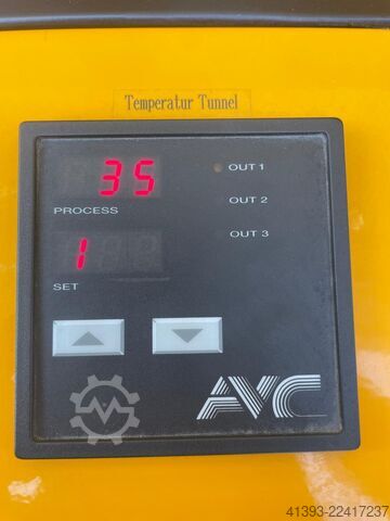 각도 용접기 + 슈링크 터널 AVC Sealing Solutions HS500 + KT1000