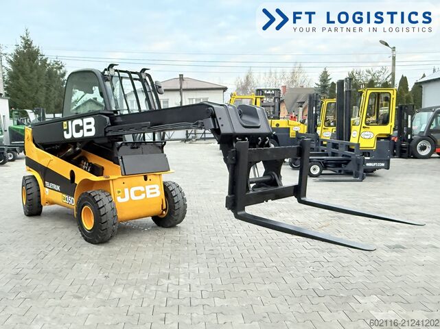מעמיס טלסקופי JCB TLT 35D 4X4 CABIN POSITIONER NEW TIRES