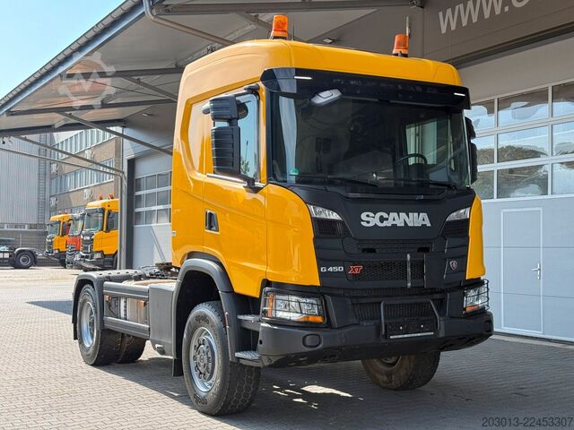 Tractora standard SCANIA G450 XT 4x4 Euro 6 SZM Kipphydraulik Blatt /Luft