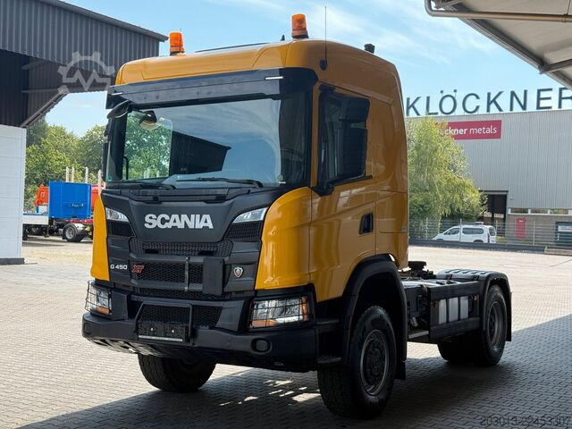 Tractora standard SCANIA G450 XT 4x4 Euro 6 SZM Kipphydraulik Blatt /Luft