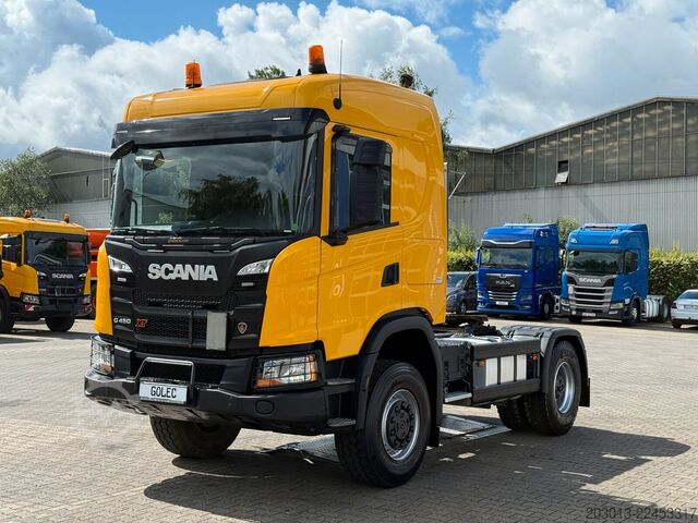 Tractora standard SCANIA G450 XT 4x4 Euro 6 SZM Kipphydraulik Blatt /Luft