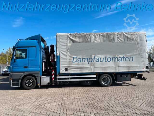 Kran fest á bíl MERCEDES-BENZ Actros 1832 LL/MP3/Atlas 126.3 Funk/AC/Retarder