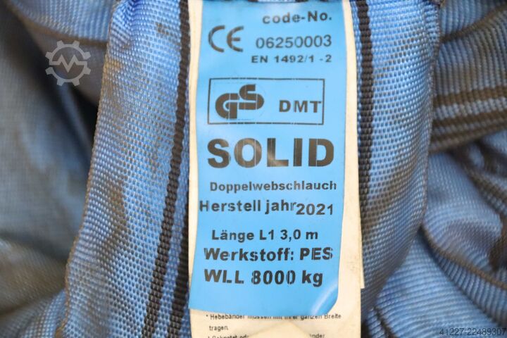 Rondstrop 3,0 m Solid WLL 8.000 kg