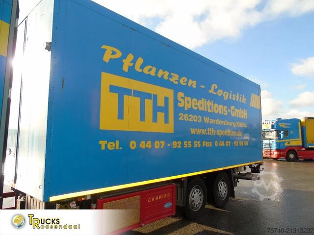 Μεταφορά σε ψύξη/κατάψυξη Schmitz Cargobull 2 AXLE + CARRIER + DHOLLANDIA LOADLIFT