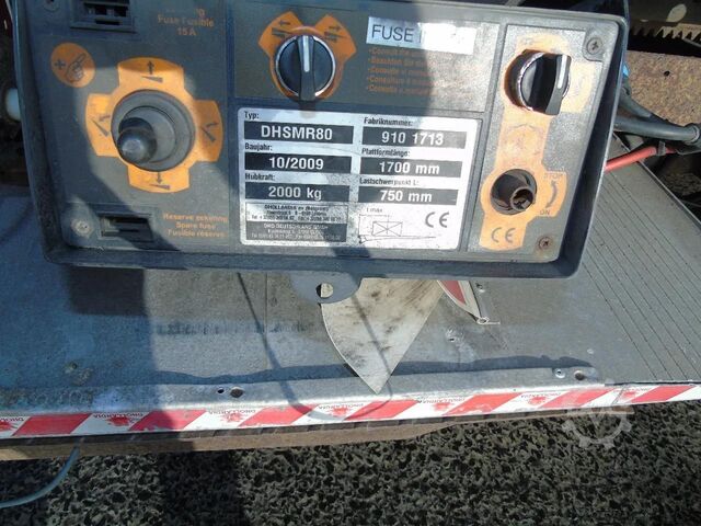 Μεταφορά σε ψύξη/κατάψυξη Schmitz Cargobull 2 AXLE + CARRIER + DHOLLANDIA LOADLIFT