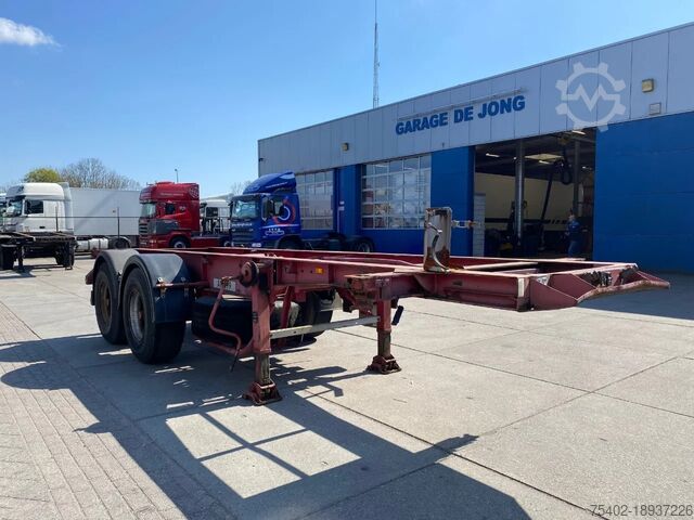 Μεταφορά εμπορευματοκιβωτίων Burg 20 FT Container Chassis / BPW