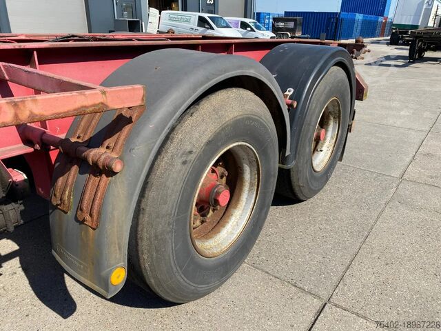 Konteinerių vežimas Burg 20 FT Container Chassis / BPW