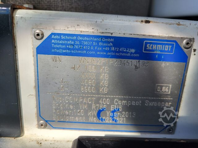 Sweeper truck Schmidt Cleango 500