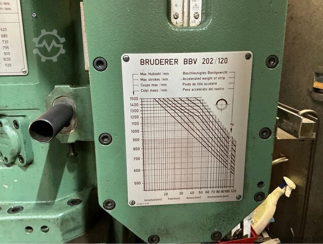 Automatic punching machine BRUDERER BSTA 50 EL CNC