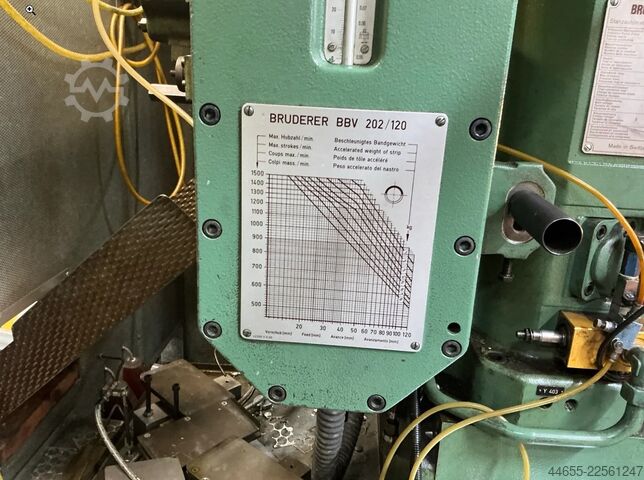 Automatic punching machine BRUDERER BSTA 50 EL CNC