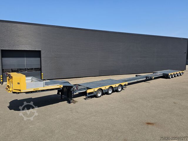 Low loader Broshuis ABSD 3+5 / EXTENDABLE / SEMI / LOWBED /