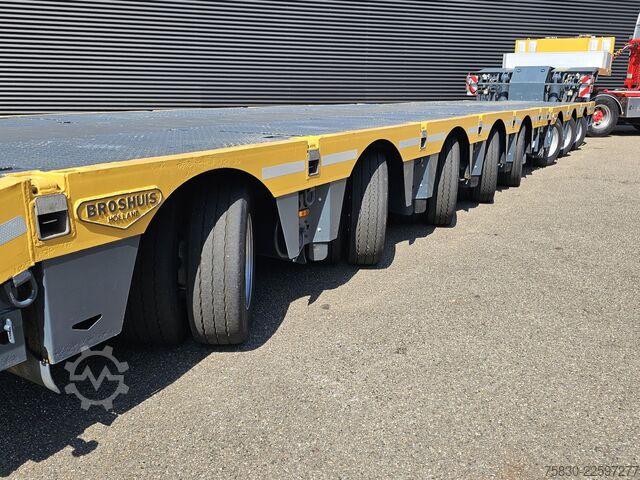 Low loader Broshuis ABSD 3+5 / EXTENDABLE / SEMI / LOWBED /