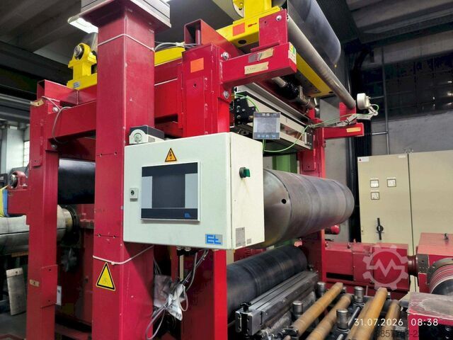 600MM X 2MM x 5 TON SINGLE LOOP SLITTING BURGHARDT/SCHMIDT 