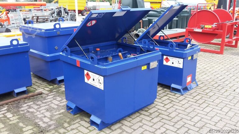 タンクローリー  IBC tank met handpomp