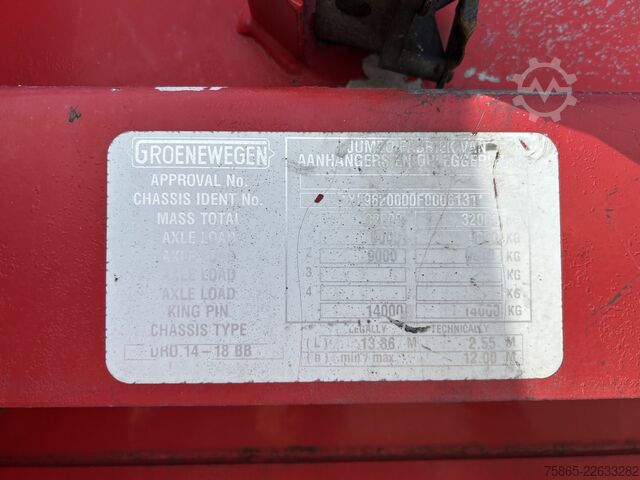  Groenewegen Jumbo / DRO-14-18 / Koffer / LBW / 2x Lenk Asch...