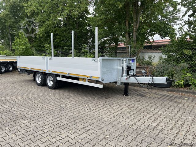Otvorena prikolica Möslein THT 14,4 G 6,2 L  14,4 t Tandem- Pritschenanhänger- Tieflader
