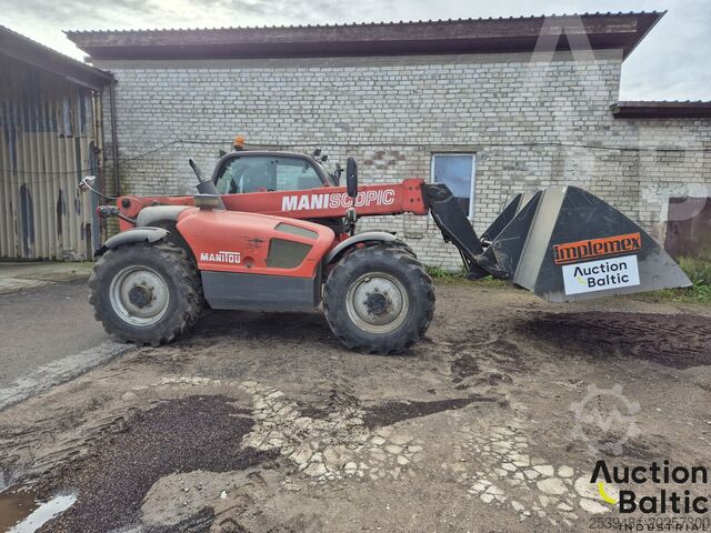 Телескопический вилочный автопогрузчик Manitou MT 732