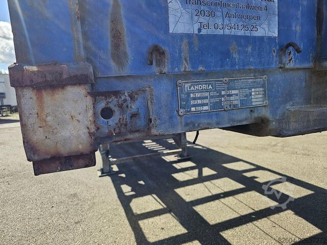  FLANDRIA op 3/32 T /STEEL SUSPENSION /BPW DRUM / CONTAIN...