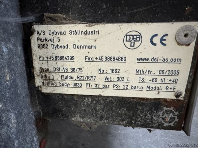 Tủ đông tấm đứng, DS-V3 38/75 DSI Vertikale plaatvriezer, DS-V3 38/75